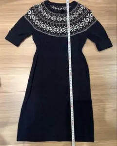 TommyHILFIGER 半袖　ウールワンピース