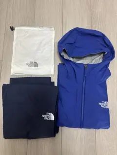 【美品】THE NORTH FACE レインスーツ　セット140サイズ