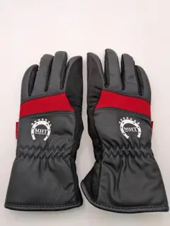 新品未使用Mizuno MHT JRA騎手用プロ手袋 ブラック レッド Mサイズのサムネイル