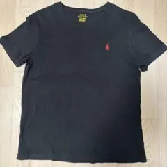Polo Ralph Lauren ブラック Tシャツ 170/92A赤ポニー
