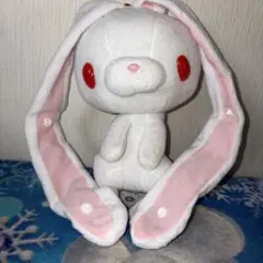 ウサギ型ぬいぐるみ ジッパー付き