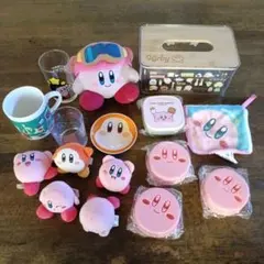 星のカービィ　ティッシュケース　マグカップ　グラス　ぬいぐるみ　サンドイッチ型等