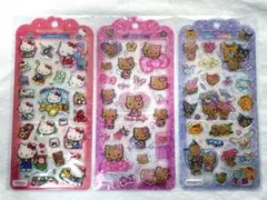 サンリオ　ドロップジェリーシール 新品正規品　3点セット