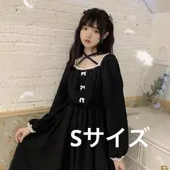 ガーリー ワンピース パーティードレス 長袖 ワンピース タイトスカ 可愛い