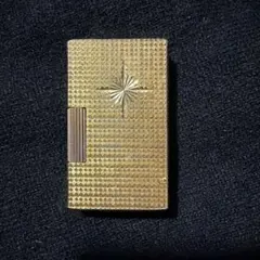 よ*く様 KING ガスライター ゴールド チェック模様