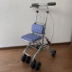 ◎使用感少 ウィズワン ヘルスバッグ MB シルバーカー 折りたたみ 歩行