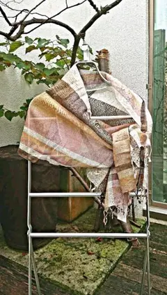 GLEN PRINCE チェック柄ストール