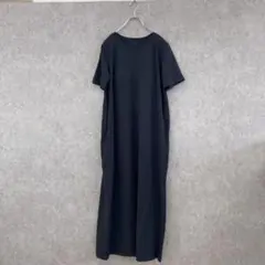 タグ付き【UNIQLO】ユニクロ（L）エアリズムコットンブラワンピース＊ポケット