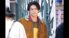 【平野紫耀着用】　 DSQUARED2 スウェードジャケットのサムネイル