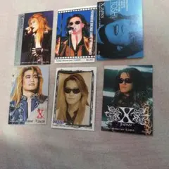 X JAPAN トレーディングカード 6枚セットTOSHI