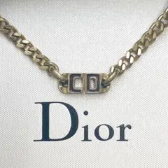 美品✨ クリスチャン　ディオール　ネックレス　CD　喜平　チェーン　ゴールド