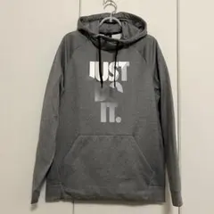 【美品】NIKE ナイキ パーカー グレー DRI-FIT Lサイズ