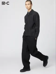 UNIQLO : C スウェットパンツ ブラック Mサイズ