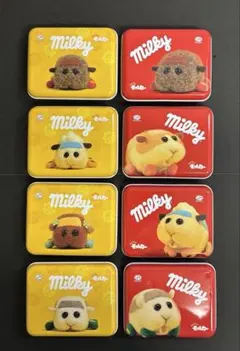 PUI PUI モルカー　ミルキー缶　缶　空き缶　8種　美品