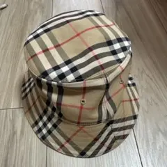 ⭐︎値下げしました⭐︎burberry バケットハット　リバーシブル リバーシブル ギャバジン バケットハット (ブラック／サンドベージュ