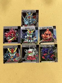 元祖SDガンダムスナック　シール　7枚セット