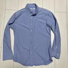 UNIQLO ボタンダウン M 青　2着セット