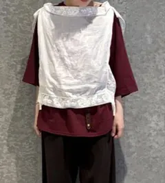 新品未使用タグ付き　ネストローブFine Ramie Tucker　オフシロ 新品未使用タグ付き ネストローブFine Ramie Tucker オフシロ - メルカリ