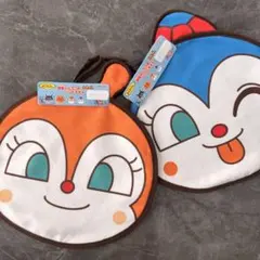 ドキンちゃん コキンちゃん 顔型ループタオル 2枚セット