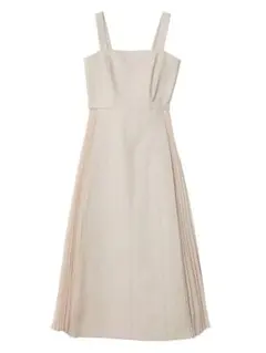 LAGUNAMOON ワンピース サイドプリーツビスチェワンピース