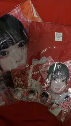 iLiFE!武道館くじ あいす セット Tシャツ タオル 缶バッチ クリア