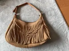 Minnetonka フリンジ 本革ショルダーバッグ