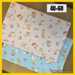 ランチョンマット40×60 ランチョンマットシマエナガ　No.④ P＆B