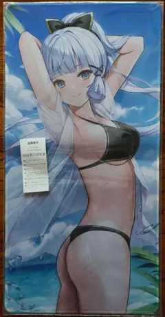 ホロライブ】沙花叉クロヱ プレイマット 希少品 水着 下着 裸足 太もも