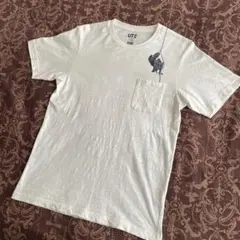 【 UNIQLO 】"HOKUSAI BLUE 北斎ブルー"Ｔシャツ/＊Ｍサイズ
