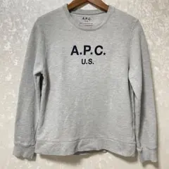 あいみょん着用】A.P.C.アーペーセー ロゴニット ホワイト L 美品