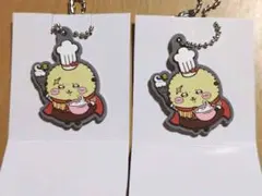ちいかわ　ラッコ　ココスコラボ　ラバーキーホルダー2個セット