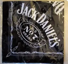 【新品・未使用】 ジャックダニエル　バンダナ 黒