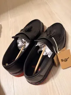 Dr. Martens ローファー レッドソール　ADRIAN ドクターマーチン