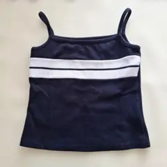 ネイビー キャミソール ホワイトラインのサムネイル