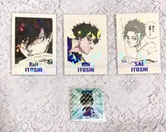 ブルーロック ブルーロック展 箔押し ぱしゃこれ ウエハース 糸師冴 糸師凛