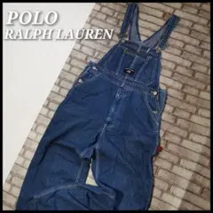 POLO RALPH LAUREN デニムオーバーオール 星条旗タグのサムネイル