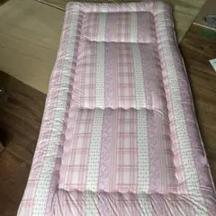 新品　未使用　生地　綿　100% 使用　敷布団　シングルサイズ　送料込み