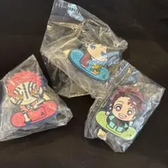 ばんちょうこう　ヘアクリップ　義勇炭治郎猗窩座