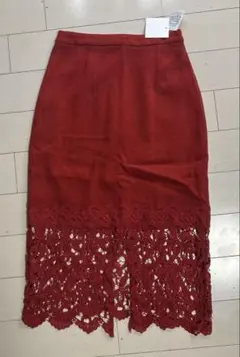 新品⭐︎MERCURYDUO ケミカルレースタイトスカート