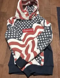 アメリカ国旗デザイン パーカー