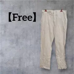 ✨一点限り✨ナイロン ストレートレッグパンツ アイボリー ホワイト　ボトムス