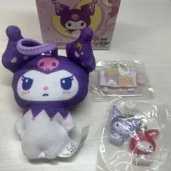 クロミのマスコット なかよしドロップチャーム マイメロディ&クロミ キーホルダー