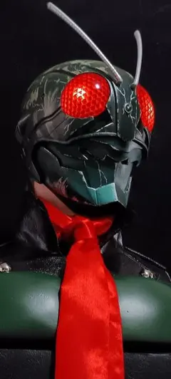 エ*8様 1／2ライダーマスクディスプレイ仮面ライダーTHENEXT・1号 エ*8様 1／2ライダーマスクディスプレイ仮面ライダーTHENEXT・1号