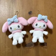 マイメロディ　ぬいぐるみキーホルダー