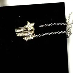 シルバー 星形 船 ネックレス