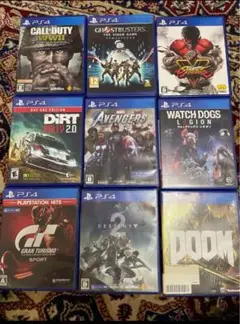 PS4 ゲームソフト セット