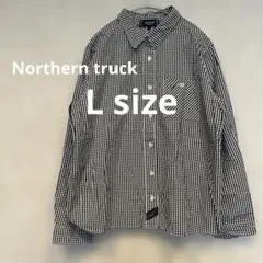 NORTHERN TRUCK チェック柄シャツ Lサイズ　レディース　トップスのサムネイル
