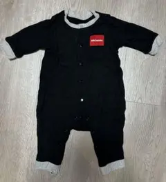 【ミキハウス】カバーオール ブラック70cm