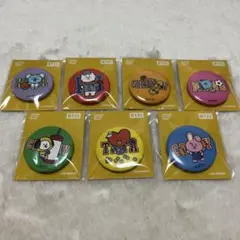 BT21 缶バッジ 7個セット