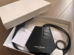 【正規品】Maison Margiela ネックストラップ付きレザーキーホルダー
